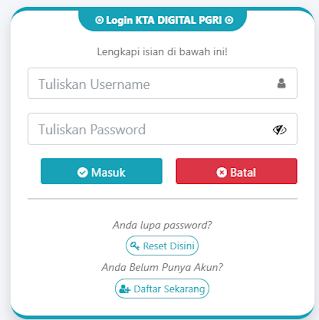 Register PGRI Nganjuk - Persatuan Guru Republik Indonesia Cabang Kabupaten Nganjuk